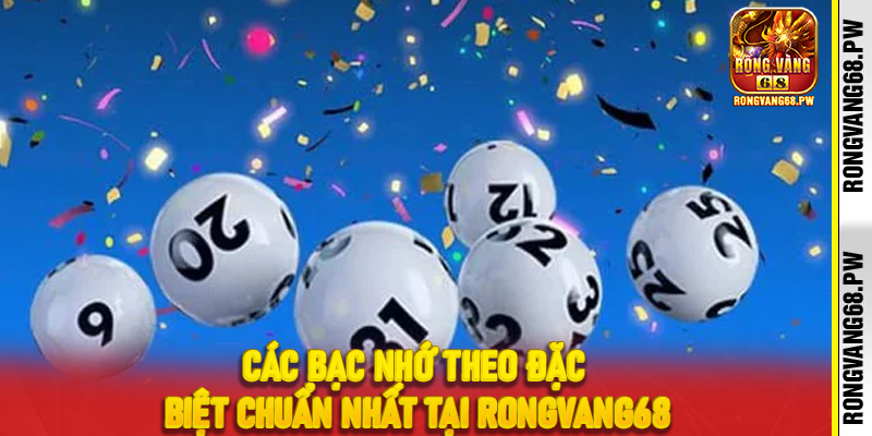 Bạc Nhớ Theo Đặc Biệt tại RongVang68: Hướng dẫn chi tiết và cách soi cầu chuẩn - rongvang68.pw
