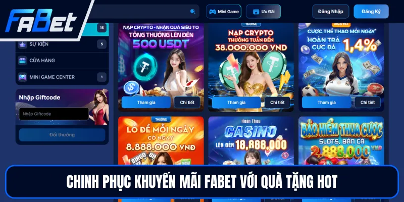 Khuyến Mãi FABET - Săn Thưởng Hấp Dẫn Cho Hội Viên 2026