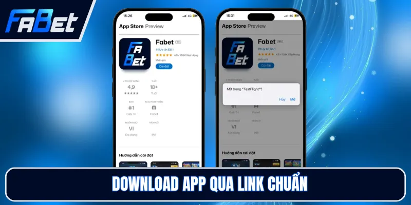 Tải App FABET - Trải Nghiệm Cá Cược Đỉnh Cao Trên Di Động
