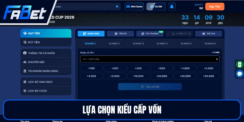 Nạp Tiền FABET - Khởi Đầu Hành Trình Chinh Phục Tại Nhà Cái
